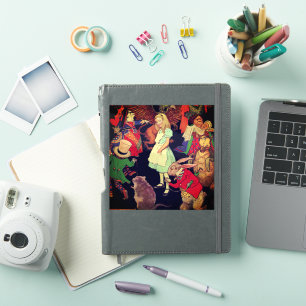 Alice i Wonderland Friends Vintage Jessie Wilcox Klistermärken