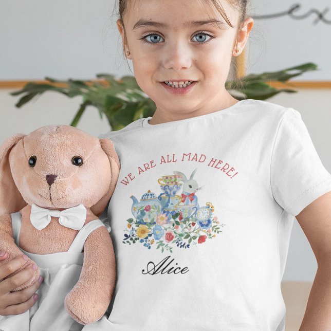 Alice i Wonderland Girls T Shirt (Skapare uppladdad)