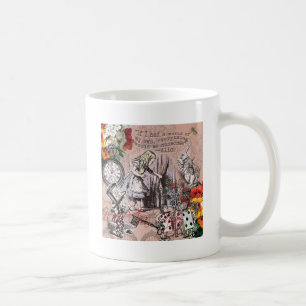 Alice i Wonderland Hatter och kanin Kaffemugg