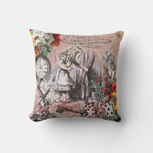Alice i Wonderland Hatter och kanin Kudde