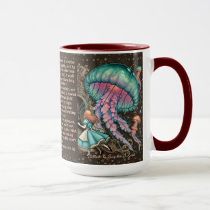 Alice i Wonderland Hatterville Jellyfish Mugg