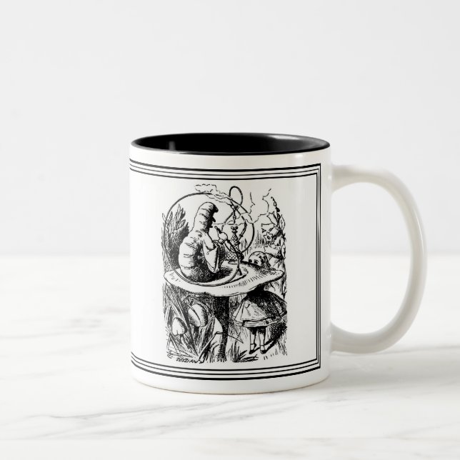 Alice i Wonderland John Tenniel Illustration Mugg (Höger)