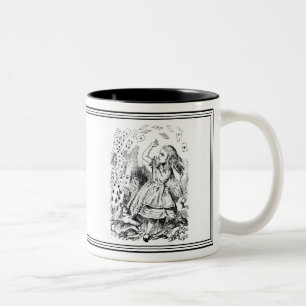 Alice i Wonderland John Tenniel Illustration Mugg