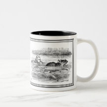 Alice i Wonderland John Tenniel Illustration Mugg