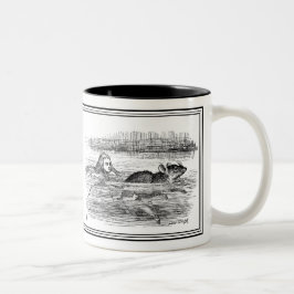 Alice i Wonderland John Tenniel Illustration Mugg