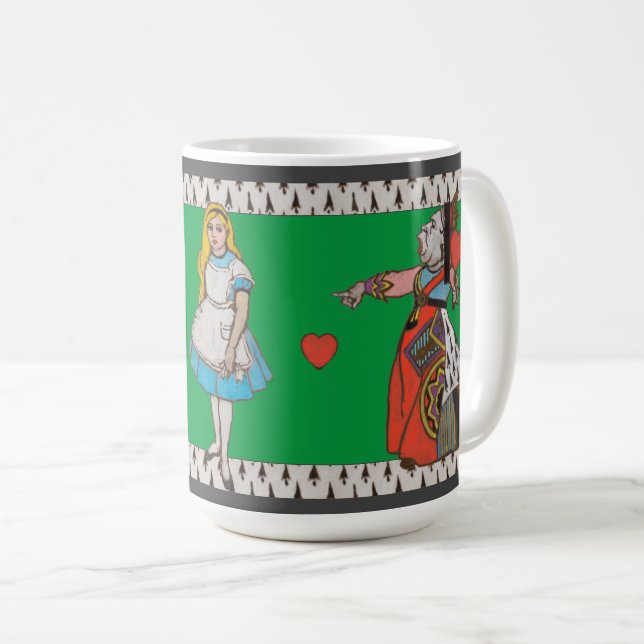 Alice i Wonderland Kaffemugg (Framsida höger)