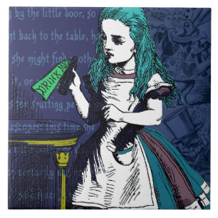 Alice i Wonderland Kakelplatta