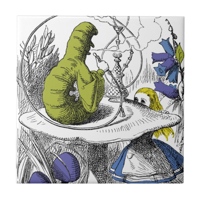 Alice i Wonderland Kakelplatta (Framsidan)