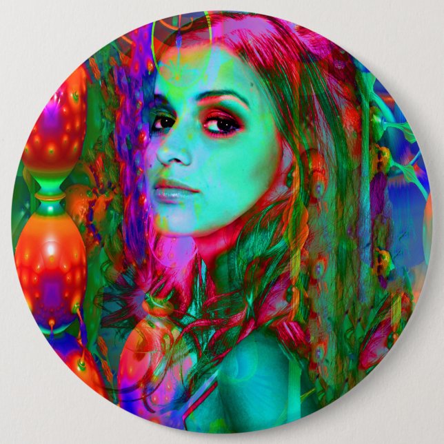 Alice i Wonderland Knapp (Framsida)