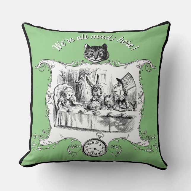 Alice i Wonderland Kudde (Framsida)