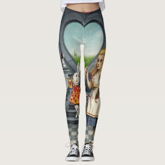 Alice i Wonderland Leggings 2