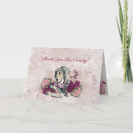 Alice i Wonderland, Mad Hatter Tea Party Tack Kort