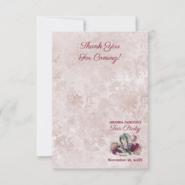 Alice i Wonderland, Mad Hatter Tea Party Tack Kort