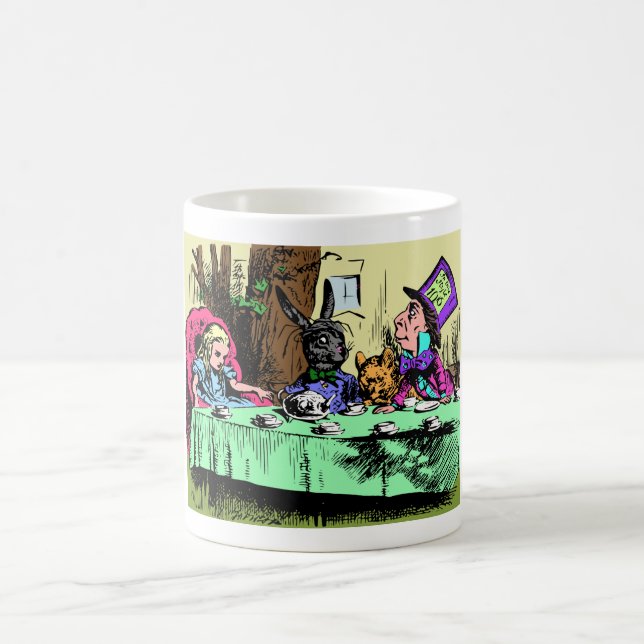 Alice i Wonderland Mad Hatters Tea Party Mugg (Center)