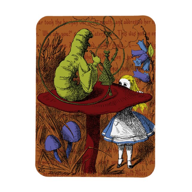 Alice i Wonderland Magnet (Vertikal)