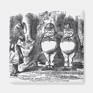 Alice i Wonderland Magnet