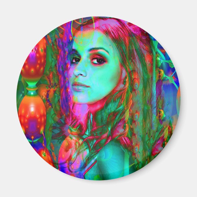 Alice i Wonderland Magnet (Framsidan)