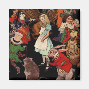 Alice i Wonderland Magnet