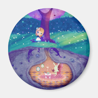 Alice i Wonderland Magnet