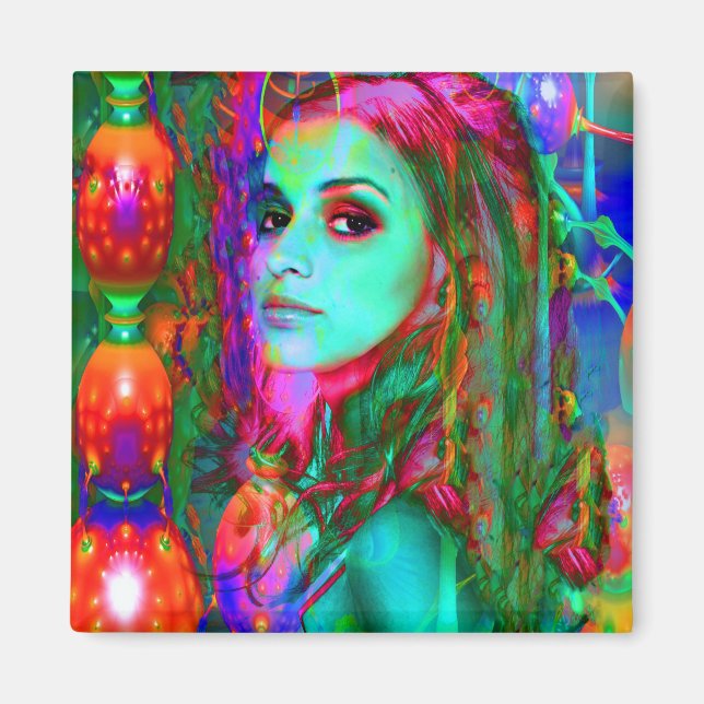 Alice i Wonderland Magnet (Framsidan)