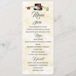 Alice i Wonderland Menu Meny