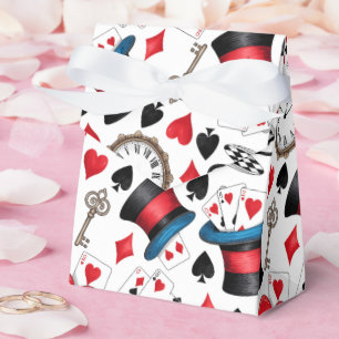 Alice i Wonderland Mönster Favor Box Presentaskar