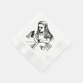 Alice i Wonderland Napkins Pappersservett