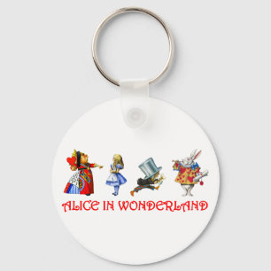 ALICE I WONDERLAND NYCKELRING