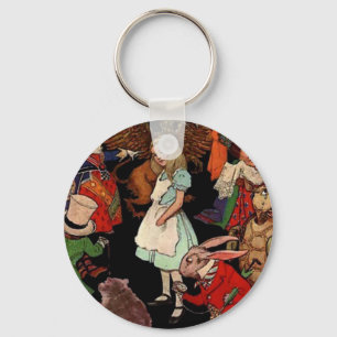 Alice i Wonderland Nyckelring