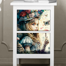Alice i Wonderland och Magic Mushroom
