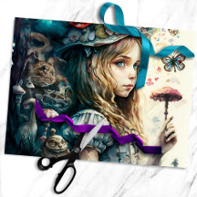 Alice i Wonderland och Magic Mushroom