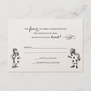 Alice i Wonderland OSA Responcard Kort
