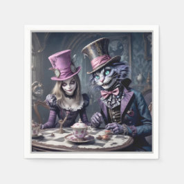 Alice i Wonderland Pappersservett