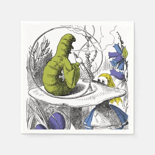Alice i Wonderland Pappersservett (Framsidan)