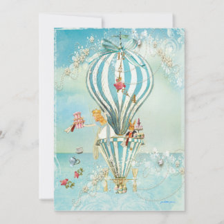 Alice i Wonderland Party-inbjudningar Inbjudningar