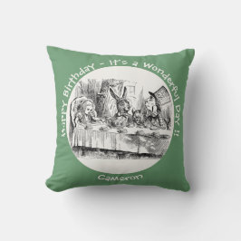 Alice i Wonderland Party - Mad Hatters Tea Party Kudde