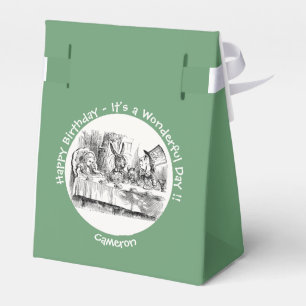 Alice i Wonderland Party - Mad Hatters Tea Party Presentaskar