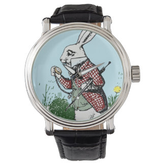 Alice i Wonderland Pocketwatch White Rabbit Armbandsur