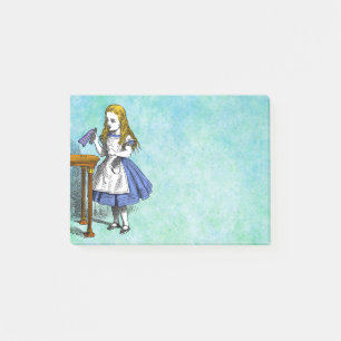 Alice i Wonderland Post-it Block