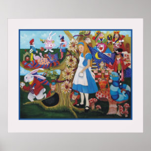 Alice i Wonderland poster
