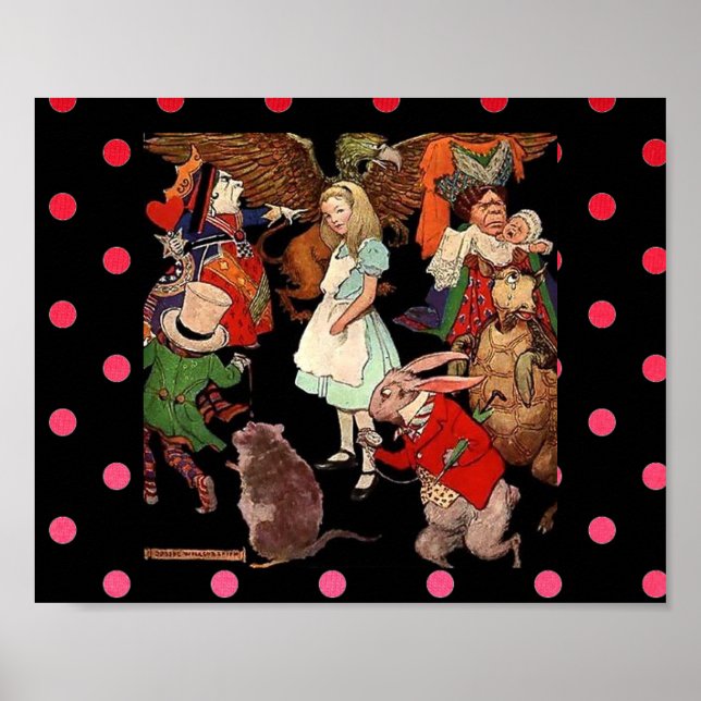 Alice i Wonderland Poster (Framsidan)