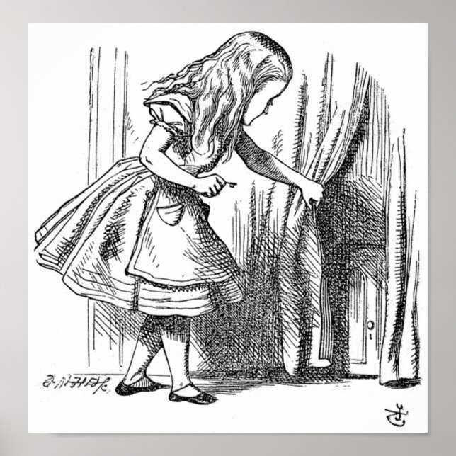 Alice i Wonderland Poster (Framsidan)