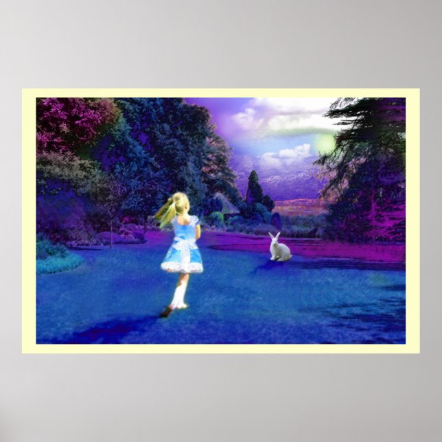 Alice i Wonderland Poster (Framsidan)