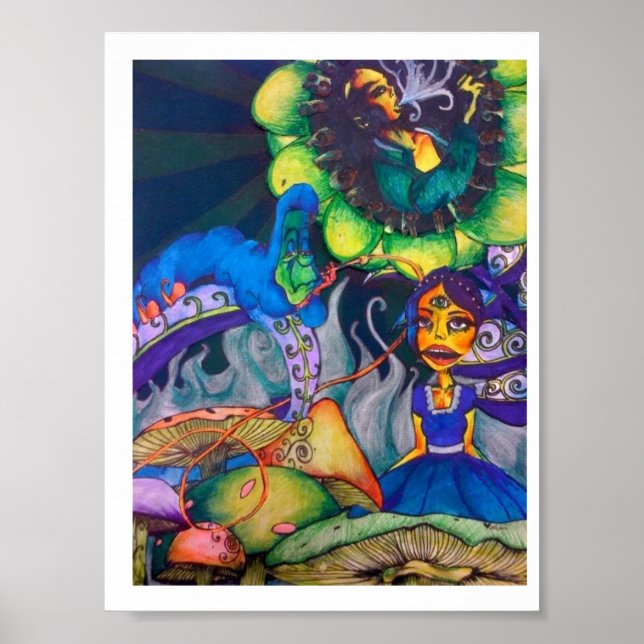 Alice i Wonderland Poster (Framsidan)