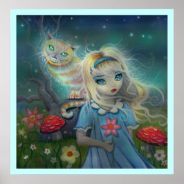 Alice i Wonderland Poster Skriv ut
