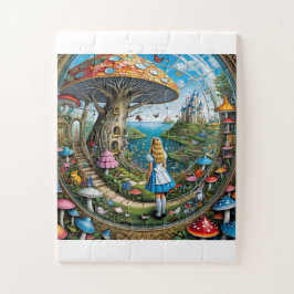 Alice i Wonderland Pussel