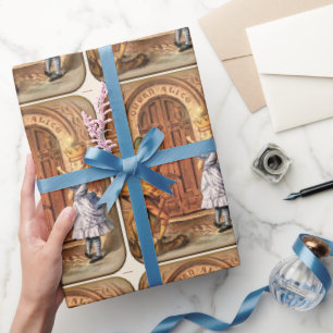Alice i Wonderland Queen Alice Gift Presentpapper