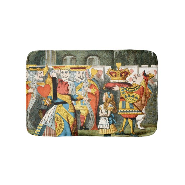 Alice i Wonderland Queen of Hearts Badrumsmatta (Framsidan)