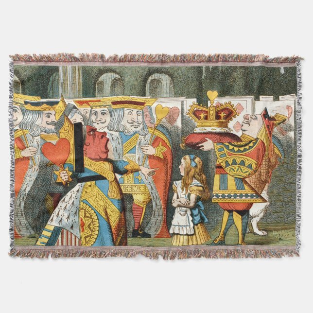 Alice i Wonderland Queen of Hearts Filt (Framsidan)