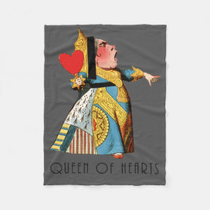 Alice i Wonderland Queen of Hearts Fleecefilt